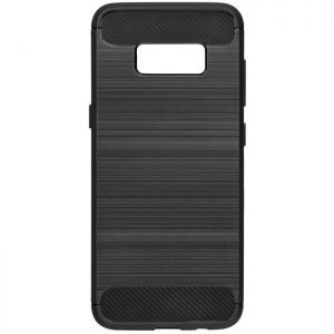 POWERTECH Θήκη Carbon Flex για Samsung Galaxy S9, μαύρη | Αξεσουάρ κινητών | elabstore.gr