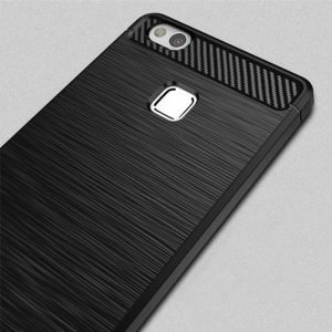 POWERTECH Θήκη Carbon Flex για Huawei P10 Lite, μαύρη | Αξεσουάρ κινητών | elabstore.gr