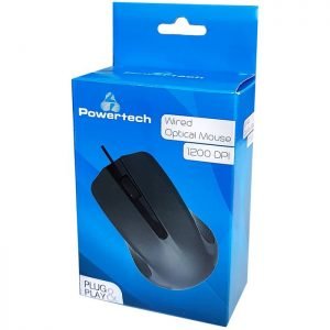 POWERTECH Ενσύρματο ποντίκι, Οπτικό, 1200DPI, USB, μαύρο | eLabstore.gr POWERTECH Ενσύρματο ποντίκι, Οπτικό, 1200DPI, USB, μαύρο | Συνοδευτικά PC | elabstore.gr