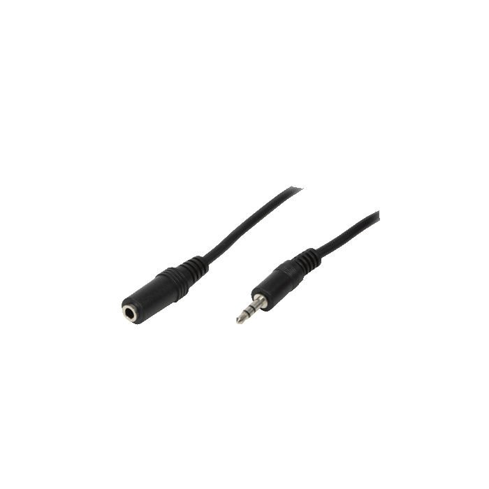 Cable Audio 3.5mm M/F 3m Logilink CA1054 | AUDIO CABLES | elabstore.gr