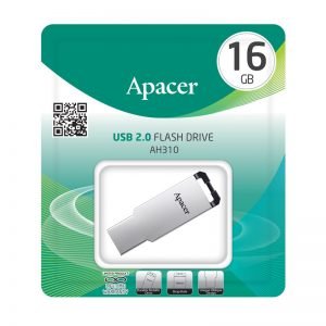 APACER USB Flash Drive AH310, USB 2.0, 16GB, Silver | Συνοδευτικά PC | elabstore.gr