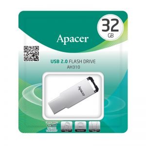 APACER USB Flash Drive AH310, USB 2.0, 32GB, Silver | Συνοδευτικά PC | elabstore.gr