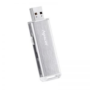 APACER USB Flash Drive AH33A, USB 2.0, 32GB, Silver | Συνοδευτικά PC | elabstore.gr