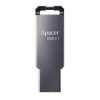 APACER USB Flash Drive AH360, USB 3.1 Gen1, 64GB, Black | Συνοδευτικά PC | elabstore.gr