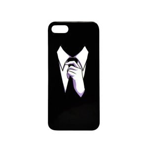 POWERTECH Θήκη Glowing TPU για iPhone 7/8, Tie, μαύρη | Αξεσουάρ κινητών | elabstore.gr