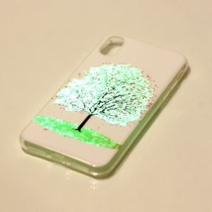 POWERTECH Θήκη Glowing TPU για iPhone 7/8, Tree, λευκή | Αξεσουάρ κινητών | elabstore.gr