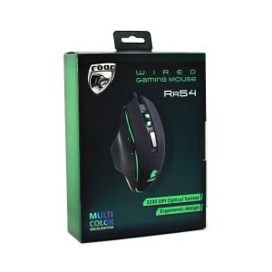 ROAR ενσύρματο Gaming ποντίκι RR54, Οπτικό, 3200 DPI, 6 πλήκτρα | Συνοδευτικά PC | elabstore.gr
