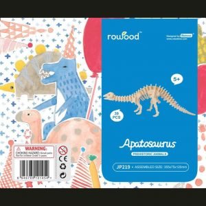 ROWOOD Ξύλινο 3D πάζλ δεινόσαυρος απατόσαυρος JP219, 39τμχ | eLabstore.gr ROWOOD Ξύλινο 3D πάζλ δεινόσαυρος απατόσαυρος JP219, 39τμχ | Παιχνίδια | elabstore.gr
