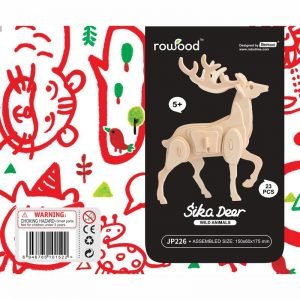 ROWOOD Ξύλινο 3D πάζλ ελάφι JP226, 23τμχ | eLabstore.gr ROWOOD Ξύλινο 3D πάζλ ελάφι JP226, 23τμχ | Παιχνίδια | elabstore.gr