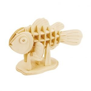 ROWOOD Ξύλινο 3D πάζλ Clownfish JP278, 36τμχ | Παιχνίδια | elabstore.gr