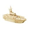 ROWOOD Ξύλινο 3D πάζλ σκάφος JP294, 24τμχ | Παιχνίδια | elabstore.gr