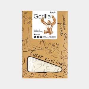 ROLIFE Ξύλινο 3D πάζλ γορίλας TG201, 105τμχ | eLabstore.gr ROLIFE Ξύλινο 3D πάζλ γορίλας TG201, 105τμχ | Παιχνίδια | elabstore.gr