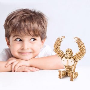 ROLIFE Ξύλινο 3D πάζλ γορίλας TG201, 105τμχ | eLabstore.gr ROLIFE Ξύλινο 3D πάζλ γορίλας TG201, 105τμχ | Παιχνίδια | elabstore.gr