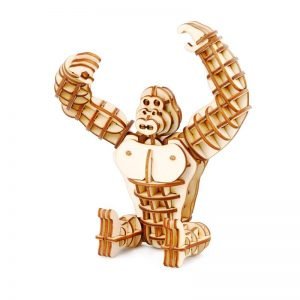 ROLIFE Ξύλινο 3D πάζλ γορίλας TG201, 105τμχ | Παιχνίδια | elabstore.gr