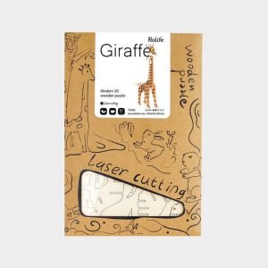 ROLIFE Ξύλινο 3D πάζλ καμηλοπάρδαλη TG206, 91τμχ | eLabstore.gr ROLIFE Ξύλινο 3D πάζλ καμηλοπάρδαλη TG206, 91τμχ | Παιχνίδια | elabstore.gr