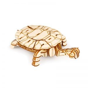 ROLIFE Ξύλινο 3D πάζλ χελώνα TG275, 63τμχ | Παιχνίδια | elabstore.gr