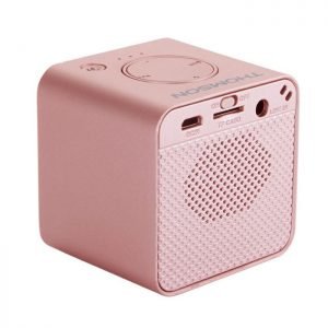 THOMSON Φορητό ηχείο WS01RSM με μικρόφωνο, BT/SD/AUX in, 3W, rose gold | Συνοδευτικά PC | elabstore.gr