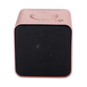 THOMSON Φορητό ηχείο WS01RSM με μικρόφωνο, BT/SD/AUX in, 3W, rose gold | Συνοδευτικά PC | elabstore.gr
