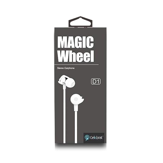 CELEBRAT Earphones με μικρόφωνο D1, on/off, 10mm, 1.2m flat, λευκά | eLabstore.gr CELEBRAT Earphones με μικρόφωνο D1, on/off, 10mm, 1.2m flat, λευκά | Αξεσουάρ κινητών | elabstore.gr