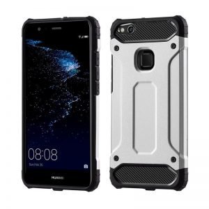 POWERTECH θήκη Hybrid Protect για Huawei P10 Lite, ασημί | Αξεσουάρ κινητών | elabstore.gr