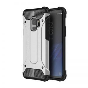 POWERTECH θήκη Hybrid Protect για Samsung Galaxy S9, ασημί | Αξεσουάρ κινητών | elabstore.gr