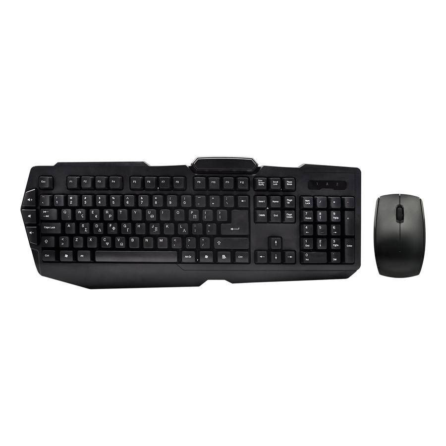 POWERTECH set ποντίκι & πληκτρολόγιο PT-696, ασύρματα, 1600dpi, μαύρο | eLabstore.gr POWERTECH set ποντίκι & πληκτρολόγιο PT-696, ασύρματο, 1600dpi, μαύρο | Συνοδευτικά PC | elabstore.gr