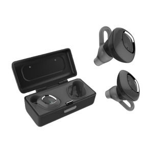 SUPERTOOTH Bluetooth earbuds TW1, True Wireless, με θήκη φόρτισης, μαύρα | Αξεσουάρ κινητών | elabstore.gr