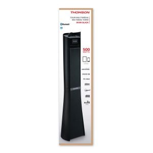 THOMSON Multimedia tower DS500 2.1CH, Bluetooth, CD/NFC/FM, 500W, μαύρο | Εικόνα & Ήχος | elabstore.gr