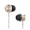 UIISII earphones GT500, 96db, 1.2m, χρυσό | Αξεσουάρ κινητών | elabstore.gr