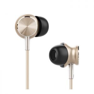 UIISII earphones GT500, 96db, 1.2m, χρυσό | Αξεσουάρ κινητών | elabstore.gr