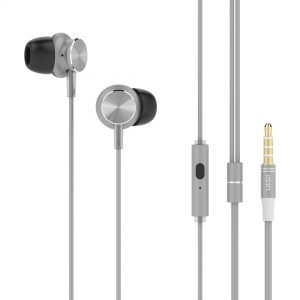 UIISII earphones GT500, 96db, 1.2m, γκρι | Αξεσουάρ κινητών | elabstore.gr