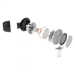 UIISII earphones GT500, 96db, 1.2m, γκρι | Αξεσουάρ κινητών | elabstore.gr