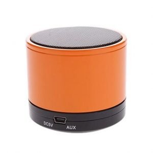 KISONLI Φορητό ηχείο K-S10, Bluetooth, SD/FM/Aux in, Handsfree, πορτοκαλί | Συνοδευτικά PC | elabstore.gr