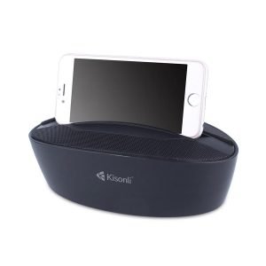 KISONLI Φορητό ηχείο stand M2, BT/SD/Aux/USB/FM, Power bank, μαύρο | Συνοδευτικά PC | elabstore.gr