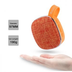 KISONLI Φορητό ηχείο R1, Bluetooth, SD/FM/Aux in, Handsfree, πορτοκαλί | eLabstore.gr KISONLI Φορητό ηχείο R1, Bluetooth, SD/FM/Aux in, Handsfree, πορτοκαλί | Συνοδευτικά PC | elabstore.gr