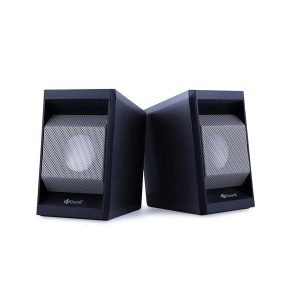KISONLI Multimedia ηχεία Τ-006, 2.0ch, 2x 3W,  USB/Jack 3.5mm, μαύρα | Συνοδευτικά PC | elabstore.gr