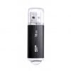 SILICON POWER USB Flash Drive Ultima U02, 16GB, USB 2.0, μαύρο | Συνοδευτικά PC | elabstore.gr
