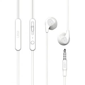 UIISII Ακουστικά Handsfree U1, Heavy Bass, άσπρο | Αξεσουάρ κινητών | elabstore.gr