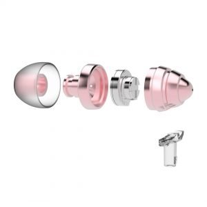 UIISII Ακουστικά Handsfree US90 Little Bee, χρυσό | Αξεσουάρ κινητών | elabstore.gr