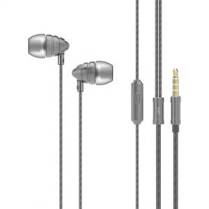 UIISII Ακουστικά Handsfree US90 Little Bee, ασημί | Αξεσουάρ κινητών | elabstore.gr