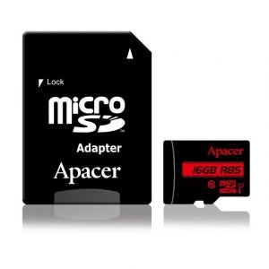 Memory Card Micro SDHC UHS-I U1 Class10 16GB Apacer R85 | MEMORY CARDS | elabstore.gr