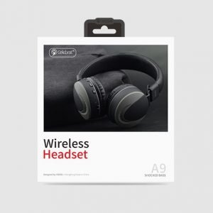 CELEBRAT Headphones με μικρόφωνο Α9, Bluetooth, 40mm, μαύρα | Αξεσουάρ κινητών | elabstore.gr
