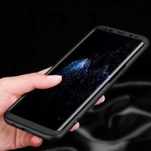 POWERTECH Θήκη 360° Protect για Samsung Galaxy S8, μαύρη | Αξεσουάρ κινητών | elabstore.gr