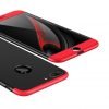 POWERTECH Θήκη 360° Protect για iPhone 7 Plus, μαύρη-κόκκινη | Αξεσουάρ κινητών | elabstore.gr