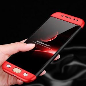 POWERTECH Θήκη 360° Protect για Samsung Galaxy J3 2017, μαύρη | Αξεσουάρ κινητών | elabstore.gr