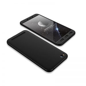 POWERTECH Θήκη 360° Protect για Xiaomi Redmi 5A, μαύρη | Αξεσουάρ κινητών | elabstore.gr