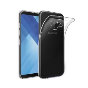 POWERTECH Θήκη Ultra Slim για Samsung Galaxy A8 Plus 2018, διάφανη | Αξεσουάρ κινητών | elabstore.gr
