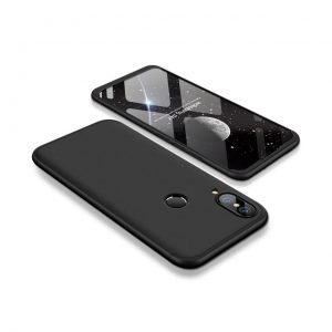POWERTECH Θήκη 360° Protect για Huawei P20 Lite, μαύρη | Αξεσουάρ κινητών | elabstore.gr