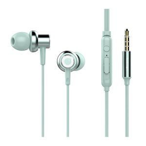 TUDDROM Earphones R3 με μικρόφωνο, 10mm, 1.2m, μπλε | Αξεσουάρ κινητών | elabstore.gr