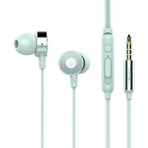 TUDDROM Earphones R4 με μικρόφωνο, 10mm, 1.2m, μπλε | Αξεσουάρ κινητών | elabstore.gr